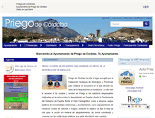Tablet Screenshot of priegodecordoba.es